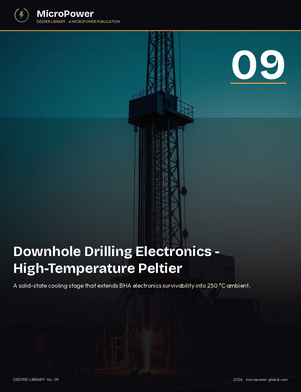 Paper 09 cover – Downhole Drilling Electronics